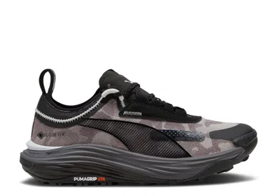 Puma Wmns Voyage Nitro 3 Gore-tex 'seasons - Midnight Plum Dark Coal' In Black
