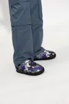 Puma X P.a.m Quilted Puffy Slides In Multicolour