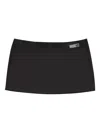 Puma X Rosé Micro Mini Skirt In Black