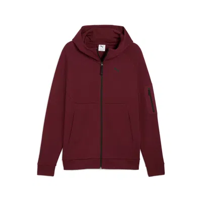 PUMA PUMA PUMATECH MEN'S ZIP-UP HOODIE