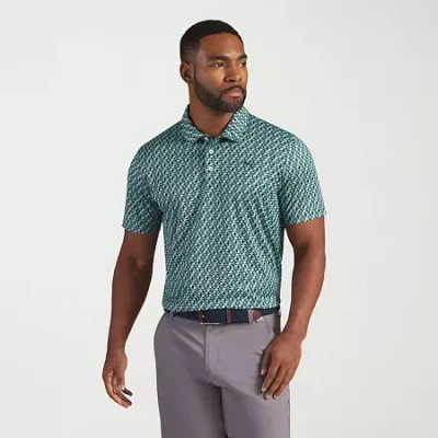 Puma Pure 3.0 Mens Short Sleeve Polo Shirt In Metallic
