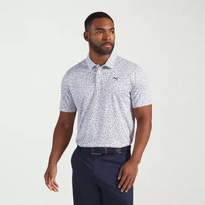 Puma Pure 3.0 Mens Short Sleeve Polo Shirt In White