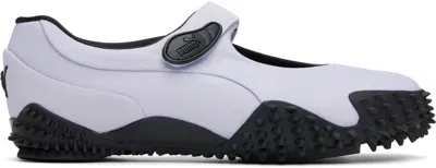Puma Purple Mostro Fey Launch Sneakers In Cool Weather- Bl