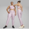Puma Pwr Ultraform Graphic Bra In Grape Mist