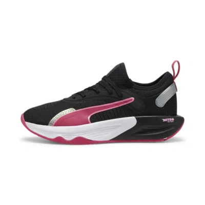 Puma Pwr Xx Nitro™ Women's Training Shoes In Black-garnet Rose-fast Pink