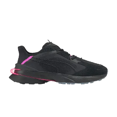 Pre-owned Puma Pwrframe Op-1 Cyber 'black Pink'