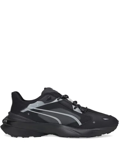 Puma Pwrframe Op-1 Tech Sneakers In Black