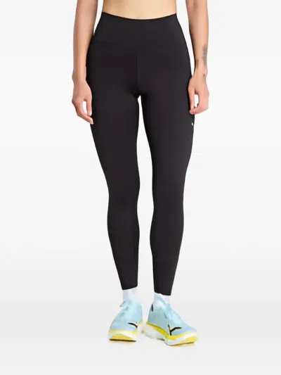 Puma Cloudspun High Waist Performance Leggings In Black