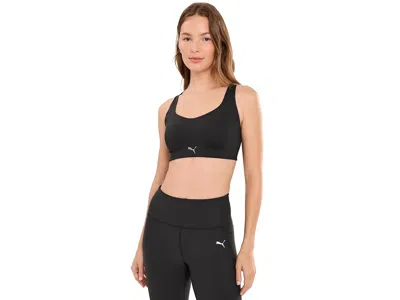 Puma Pwrmode High Impact Racerback Sports Bra Women's Bra  Black: Md