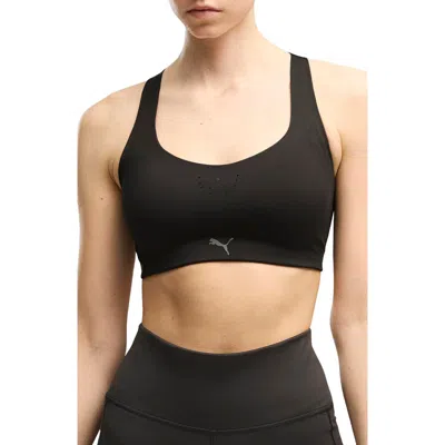 Puma Pwrmode Low Impact Sports Bra In Black