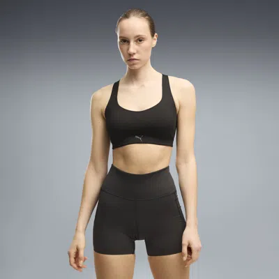 Puma Pwrmode Women's High Impact Sports Bra In Black