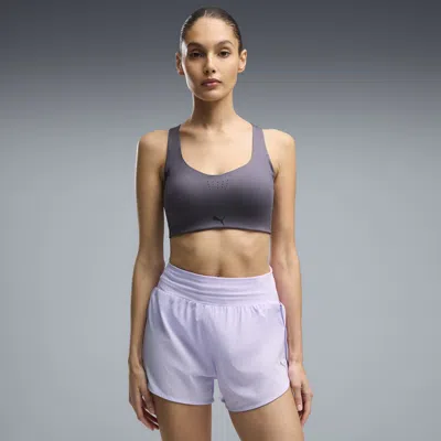 Puma Pwrmode Women's High Impact Sports Bra In Gray