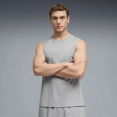 Puma Pwrtrain Men's Training Tank Top In Gray