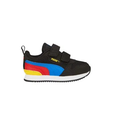 Pre-owned Puma R78 Infant 'black Blue Yellow' | Infant Size 4