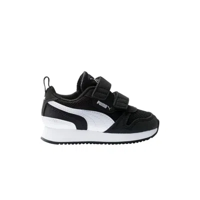 Pre-owned Puma R78 Infant 'black White' | Infant Size 4