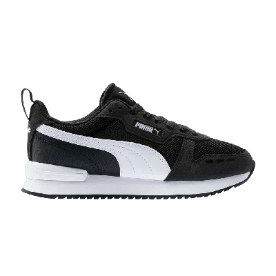 Pre-owned Puma R78 Jr 'black White'