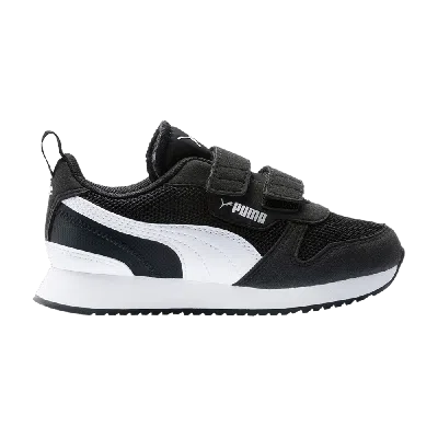 Pre-owned Puma R78 Little Kid 'black White'