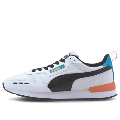 Puma R78 Neon Low Running Shoes Black/orange/white In Red