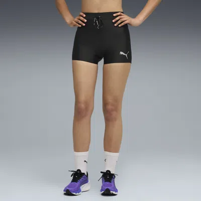 Puma Raceday Ultraform 3" Short Tights Women In Black