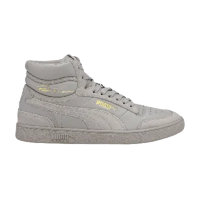 Pre-owned Puma Ralph Sampson Mid 'grey Violet Stitch'