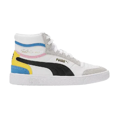 Pre-owned Puma Ralph Sampson Mid 'international Game' In White