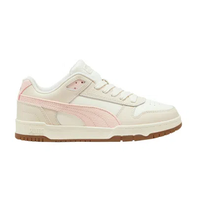 Pre-owned Puma Rbd Game Low 'alpine Snow Island Pink' In Cream