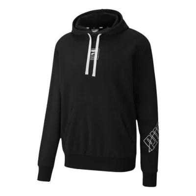 Puma Rebel Athleisure Casual Sports Printing Logo Black