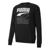 Puma Rebel Long Sleeve Sweater 'black White'