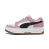 Puma Rebound Femme Suede Women's Sneakers In Pink