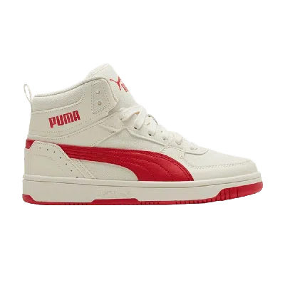 Pre-owned Puma Rebound Joy Cv 'whisper White High Risk Red'