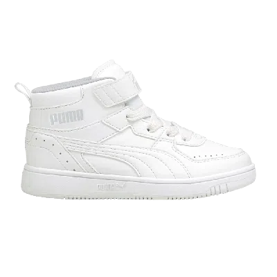 Pre-owned Puma Rebound Joy Little Kid 'white Limestone'