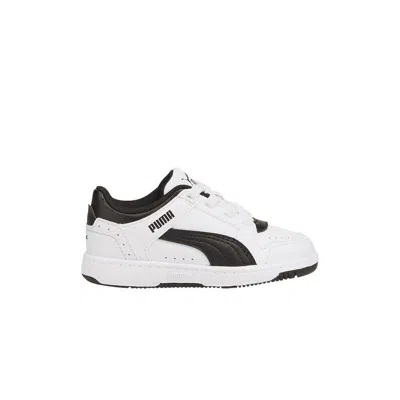 Pre-owned Puma Rebound Joy Low Infant 'white Black' | Infant Size 4
