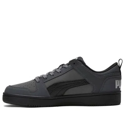 Puma Rebound Layup Low 'black Castlerock' In Multi