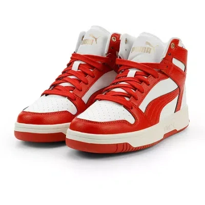 Puma Rebound Layup Rcl Womens Basketball Shoes In Red