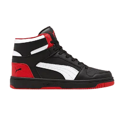 Pre-owned Puma Rebound Layup Sl 'black High Risk Red'