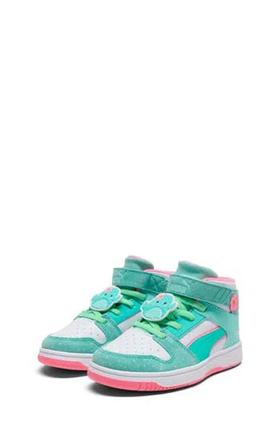 Puma Kids'  Rebound Layup Sl V Sneaker In Green