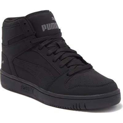 Puma Rebound Layup Sneaker In Black