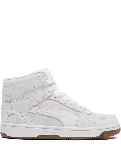 Puma Rebound Layup Sneakers In White
