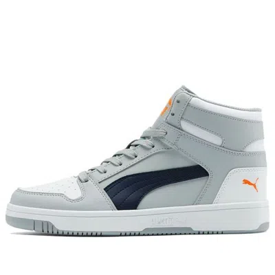 Puma Rebound Layup Sneakers White/grey In Gray