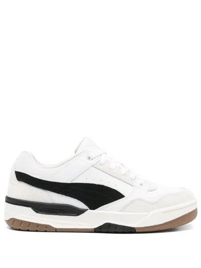 Puma Rebound Retro Sneakers In White