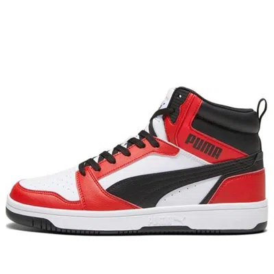 Puma Rebound Sneakers 'red White Black' In Multi