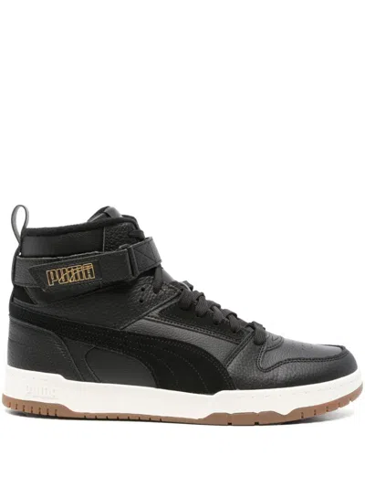 Puma Rebound Sneakers In Schwarz