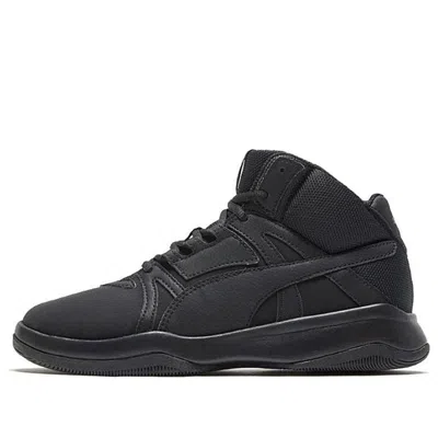 Puma Rebound Street Black Mid Sneakers