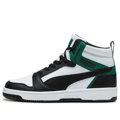 Puma Rebound V6 'black White Green'