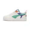 Puma Rebound V6 Low Ready, Set, Better Big Kids' Sneakers In Vapor Gray-jade Frost- White