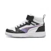 Puma Rebound V6 Sequins Little Kids' Mid-top Easy On Sneakers In Multi