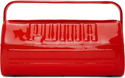 Puma Red A$ap Rocky Edition Tool Box Tote In Pop Red