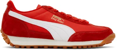 PUMA RED EASY RIDER VINTAGE SNEAKERS