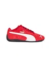 Puma Red Suede Speedcat Og Sneakers In Red