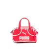 Puma 1976 Micro 1l Grip Patent-leather Top-handle Bag In Red